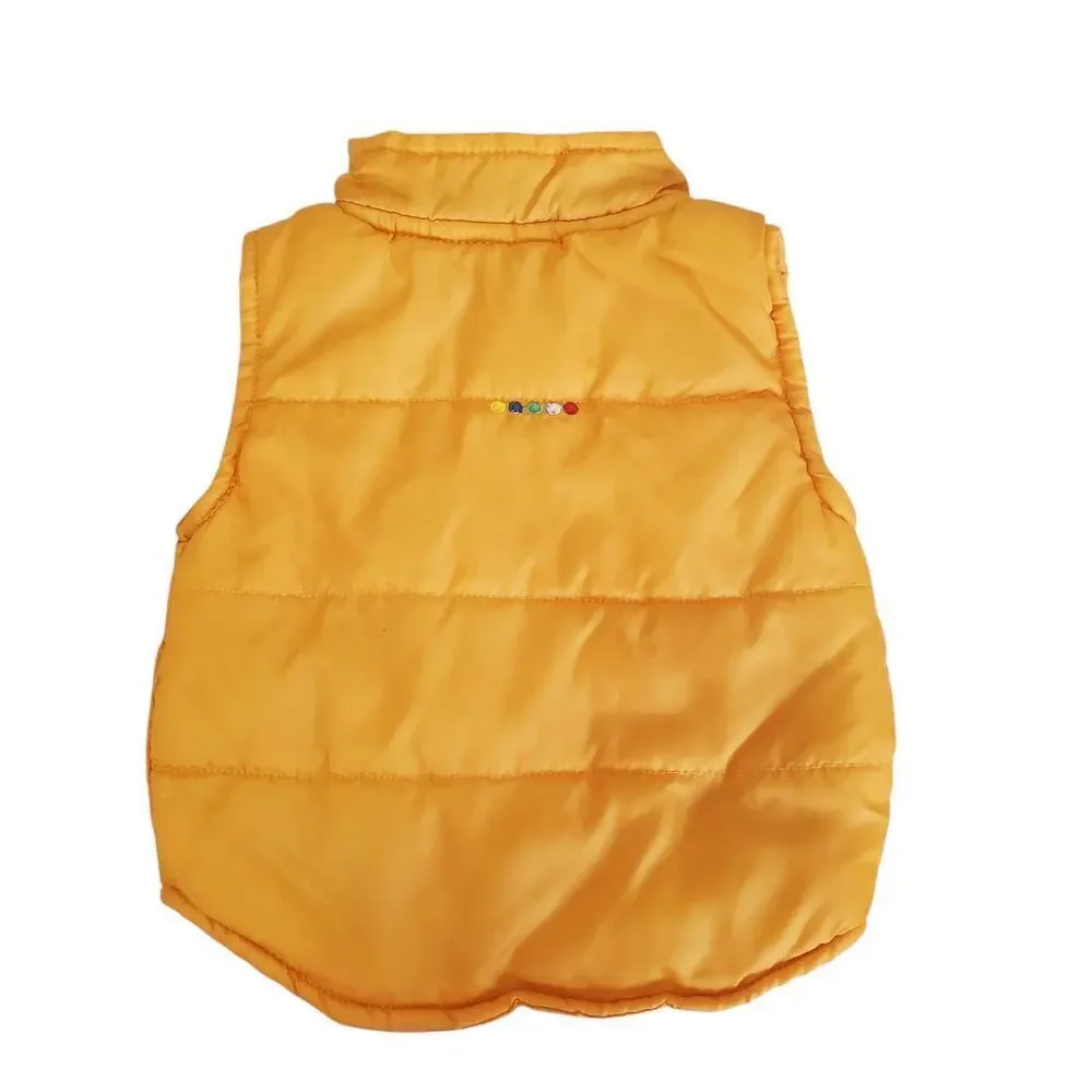 Coogi Kids Puffer Vest Australia Boys Full Zip Winter Vest Pockets 3/6 months